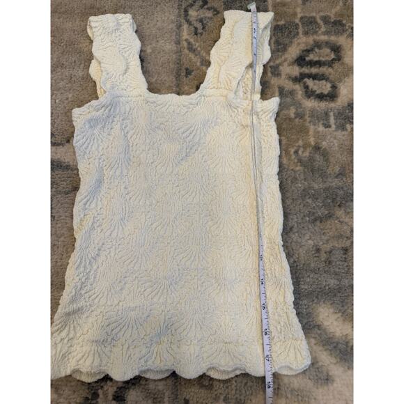 FREE PEOPLE LOVE LETTER CAMI - IVORY S/M NEW $38 - Picture 5 of 7